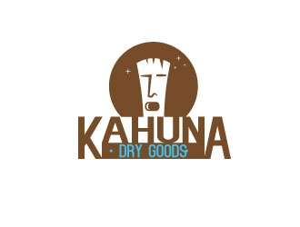 Kahuna Dry Goods logo design by KapTiago