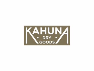 Kahuna Dry Goods logo design by arturo_
