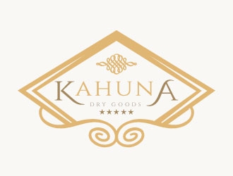 Kahuna Dry Goods logo design by AYATA