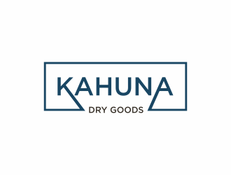 Kahuna Dry Goods logo design by haidar