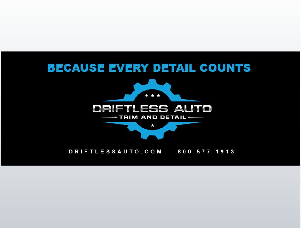 Driftless Auto Trim and Detail Digital Design 48hourslogo