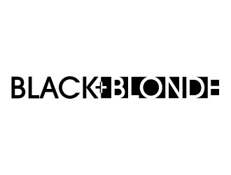 Black and Blonde logo design by J0s3Ph
