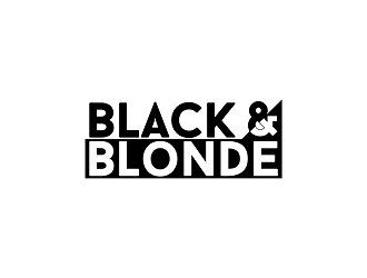 Black and Blonde logo design by Republik