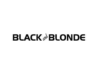 Black and Blonde logo design by jenyl