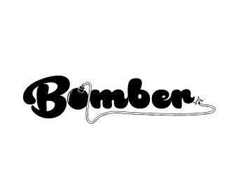 Bomber logo design by MarkindDesign