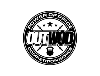 OUTWOD Power of Pride Competition Series logo design by MarkindDesign