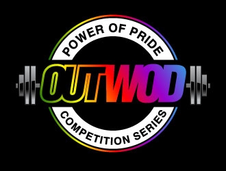 OUTWOD Power of Pride Competition Series logo design by J0s3Ph