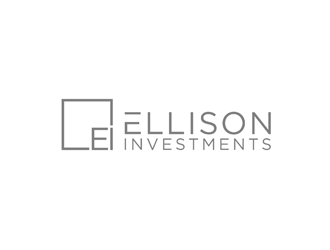 Ellison Investments logo design by bomie