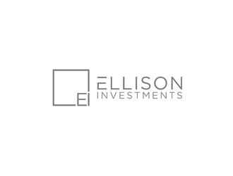 Ellison Investments logo design by bomie