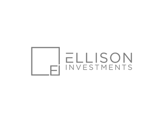 Ellison Investments logo design by bomie