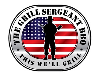 The Grill Sergeant BBQ logo design by shere