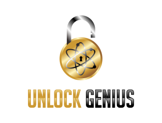 Unlock Genius logo design by done