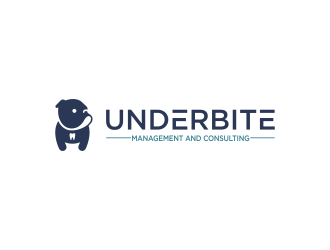 Underbite Management and Consulting logo design by hoqi