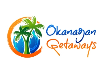 Okanagan Getaways logo design by Dawnxisoul393