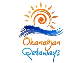 Okanagan Getaways logo design by Dawnxisoul393