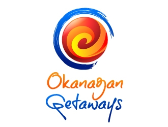Okanagan Getaways logo design by Dawnxisoul393