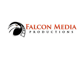 Falcon Media Productions logo design by daywalker