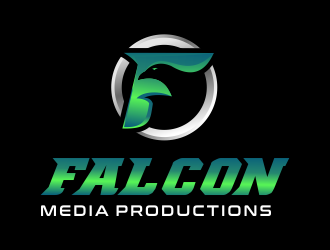 Falcon Media Productions logo design by logy_d