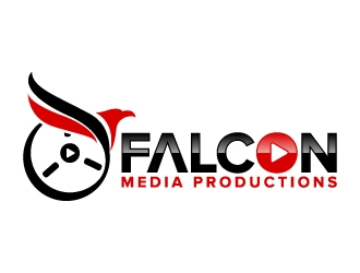 Falcon Media Productions logo design by jaize