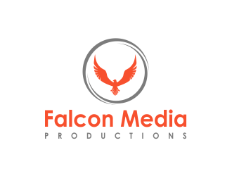 Falcon Media Productions logo design by meliodas