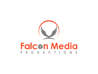 Falcon Media Productions logo design by meliodas