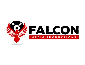 Falcon Media Productions logo design by harrysvellas