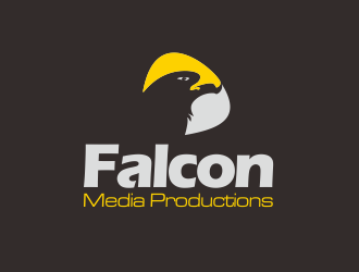 Falcon Media Productions logo design by YONK