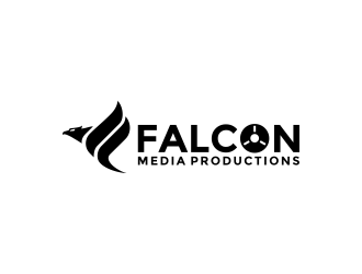 Falcon Media Productions Logo Design