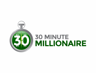 30 Minute Millionaire logo design by mutafailan