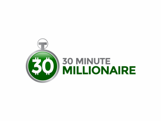 30 Minute Millionaire logo design by mutafailan