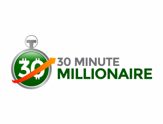 30 Minute Millionaire logo design by mutafailan