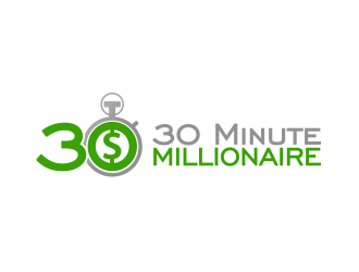 30 Minute Millionaire logo design by serprimero
