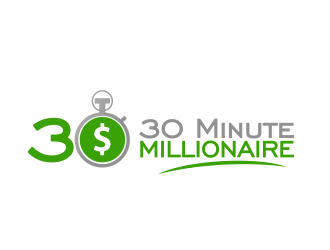 30 Minute Millionaire logo design by serprimero