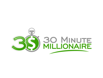 30 Minute Millionaire logo design by serprimero