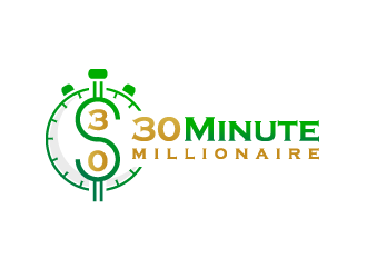 30 Minute Millionaire logo design by schiena