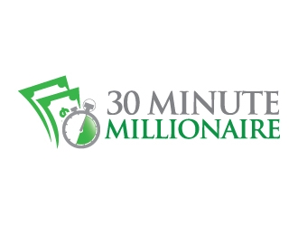 30 Minute Millionaire logo design by moomoo
