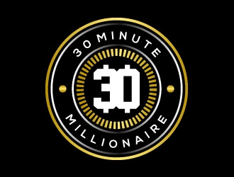30 Minute Millionaire logo design by harrysvellas