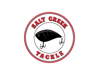 Salt Creek Tackle logo design by Donadell