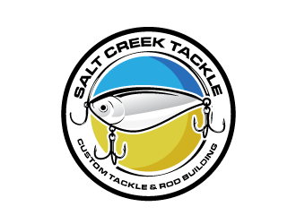 Salt Creek Tackle logo design by schiena