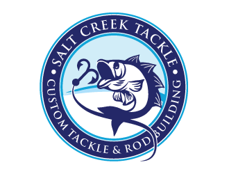 Salt Creek Tackle logo design by dchris