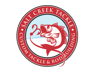 Salt Creek Tackle logo design by dchris