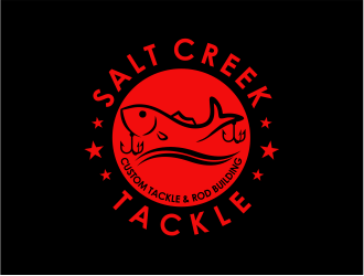 Salt Creek Tackle logo design by meliodas