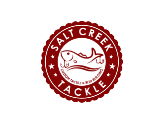 Salt Creek Tackle logo design by meliodas