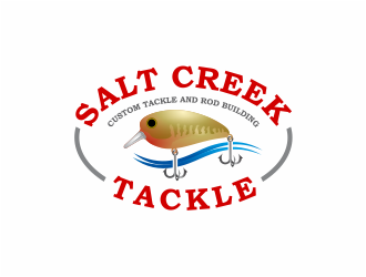 Salt Creek Tackle logo design by mutafailan