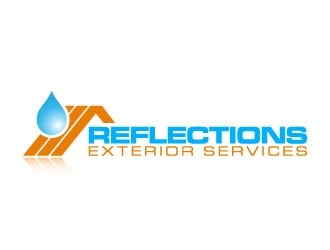Reflections Exterior Services  logo design by pixalrahul