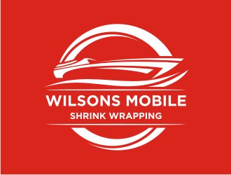 Wilsons mobile shrink wrapping  logo design by vostre