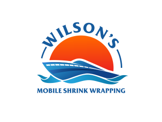 Wilsons mobile shrink wrapping  logo design by cholis18