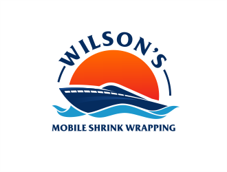 Wilsons mobile shrink wrapping  logo design by cholis18