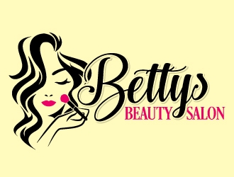 Bettys Beauty Salon logo design by jaize