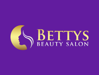 Bettys Beauty Salon logo design by lexipej